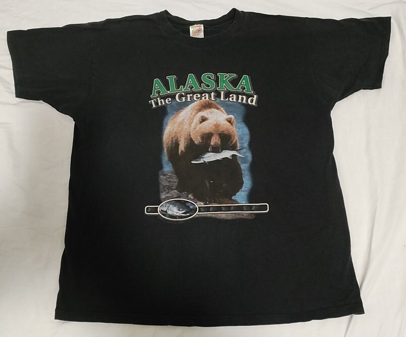 greatLand ブラック ヴィンテージ Tシャツ Lサイズ greatLand ブラック ヴィンテージ Tシャツ Lサイズ