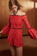 NEW AUTH Alexis Layla Romper in Red Or Black 497