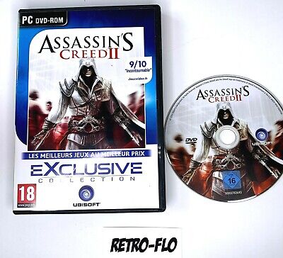 Assassin's Creed II (PC DVD-ROM, 2009, M) VIDEO GAME - CASE & DISC