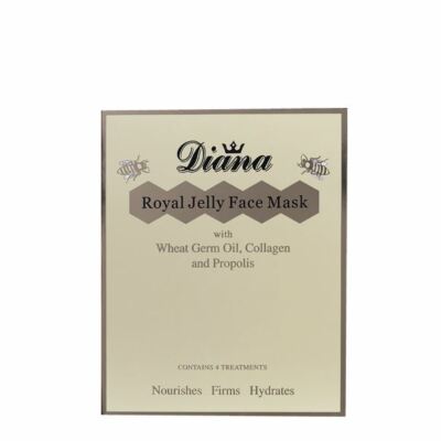 Diana Gelée Royale und Kollagen Gesichtsmaske (4 Behandlungen)