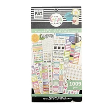 The Happy Planner Me & My Big Ideas CELEBRATE Edition 1009 Stickers Essential