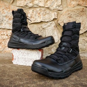 nike military boots black