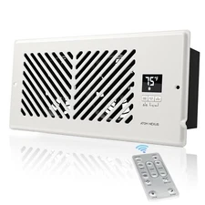 AirBlaze Z4, Quiet Register Booster Fan Fits 4”x10” Register Holes,