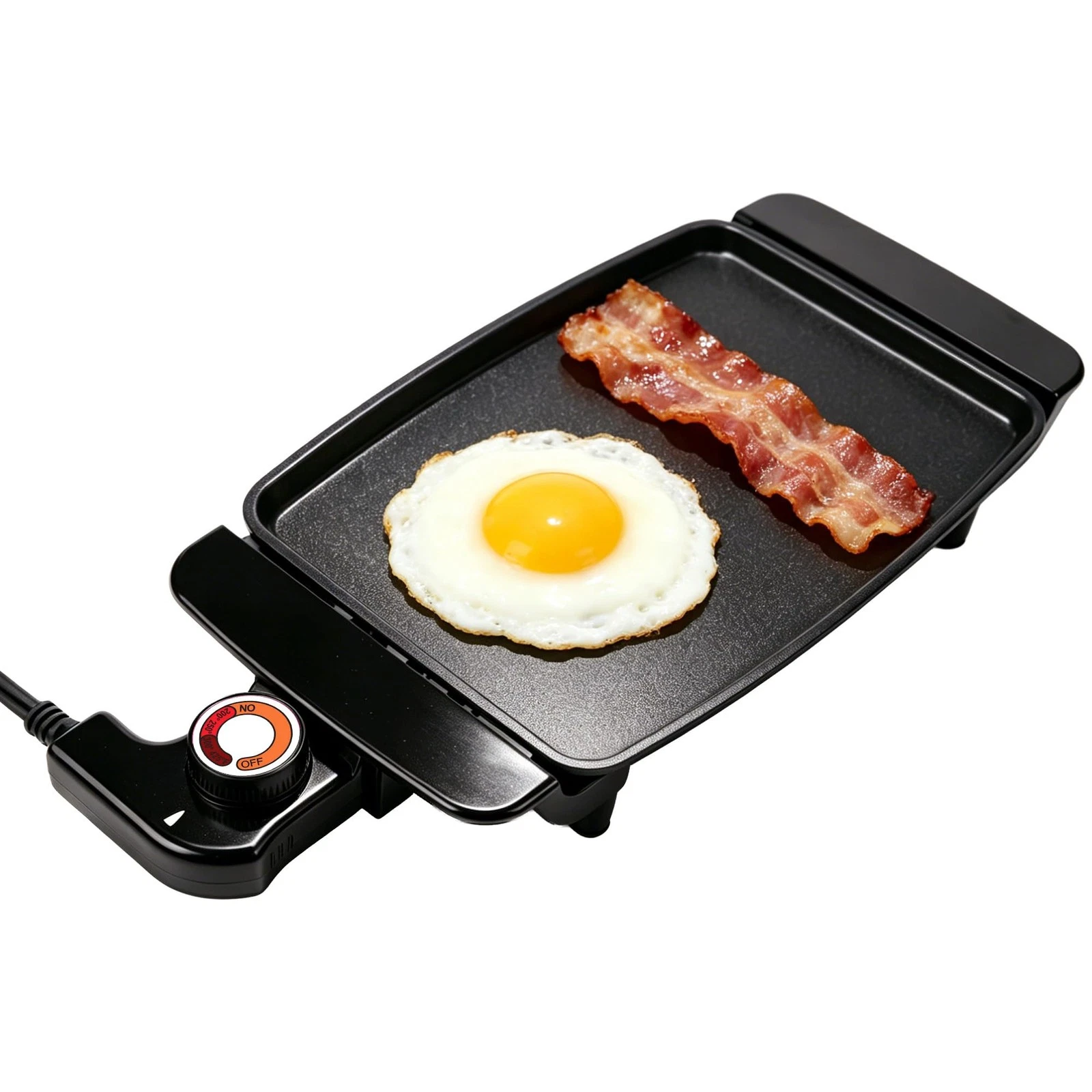 Small Electric Griddle, 10 Inch Mini Ceramic Non-Stick Electric Skillet with ...