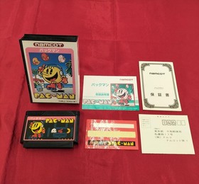 Famicom Software Model Number Pac Man Namcot FJR58