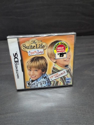 Suite LIfe of Zack & Cody TIpton Trouble Nintendo DS Game New Sealed