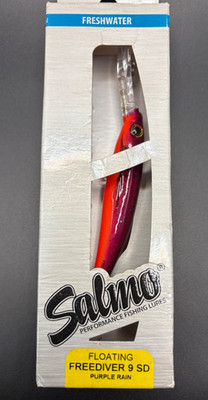 Salmo Floating Freediver 9 SD Purple Rain Fishing Lure