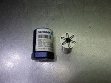 Schunk 1/4" ID X 20mm OD 24mm Head Dia Collet 224436 (LOC2364)