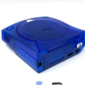 Maintained GDEMU---SEGA Dreamcast Skeleton Blue console system with [GDEMU]