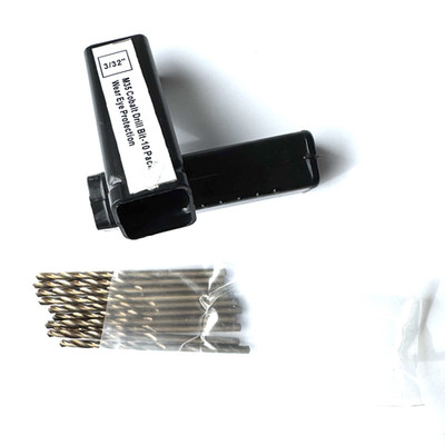 3/32'' Cobalt Drill Bit 10 Pack