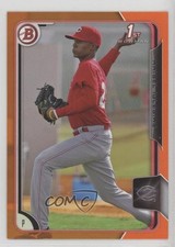 2015 Bowman Prospects Orange 7/25 Raisel Iglesias #BP103 0b2