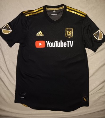 Adidas LAFC Los Angeles FC 2018 Inaugural Authentic Home Soccer Jersey Large NWO