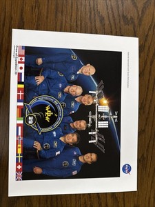 NASA International Space Station Expedition 39 Crew Lithograph