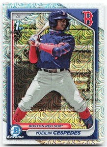 🔥 2024 Bowman #BCP-139 Yoeilin Cespedes Chrome Prospects Mojo Refractors