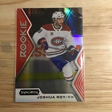 2024-25 Upper Deck Synergy Rookie Bounty Joshua Roy