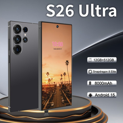 S26 Ultra 5G Unlocked Smartphone 12+512GB 7.3
