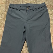 Lululemon Men's 32x32 Navy Blue ABC Classic Fit Trouser Pants Warpstreme Chino