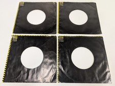 Lot of 4 Vintage EMI Manhattan 45 RPM 7" Company Record Sleeves for Rock Jazz
