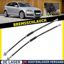 2X Bremsschlauch Bremsleitungen Für VW Caddy Touran Skoda Octavia Superb Audi A3