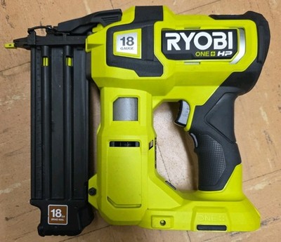 RYOBI ONE+ HP 18V 18GA Brushless Cordless AirStrike Brad Nailer P322 (Tool Only)