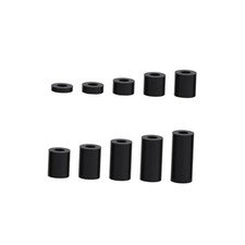 150pcs ABS Electrical Outlet Screw Spacers Kit - ID 6mm, OD 11mm, Non M6