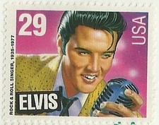 1993 Elvis Presley 29 cents US Postage Stamp Scott #2721  MINT