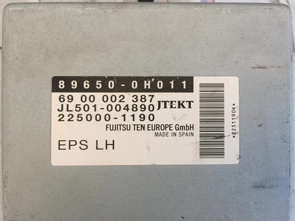 CENTRALINA SERVOSTERZO PER PEUGEOT 107 1° Serie 89650-0h011 (05>) - Immagine 4 di 4