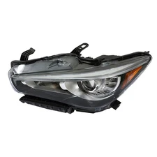 LED Headlamp Driver Side For 2014-2019-2022 Infiniti Q50 Headlight Assy NO AFS