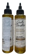 Lot of 2 Carol's Daughter Goddess Strength Hair Oil with Castor Oil - 2 x 4.2oz
