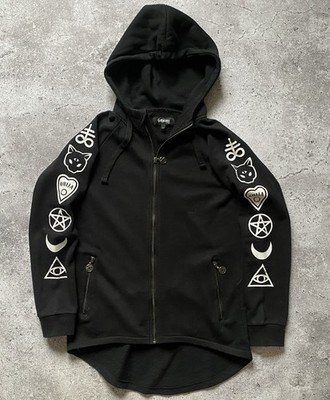 Vintage Gothicana EMP Zip Hoodie Rock Band Gothic Avant Garde Punk Japanese Y2K
