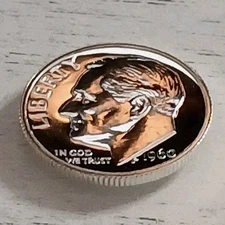 1960-P Mirror-like Proof 90% Silver 10C Roosevelt Dime ~ Free Shipping!