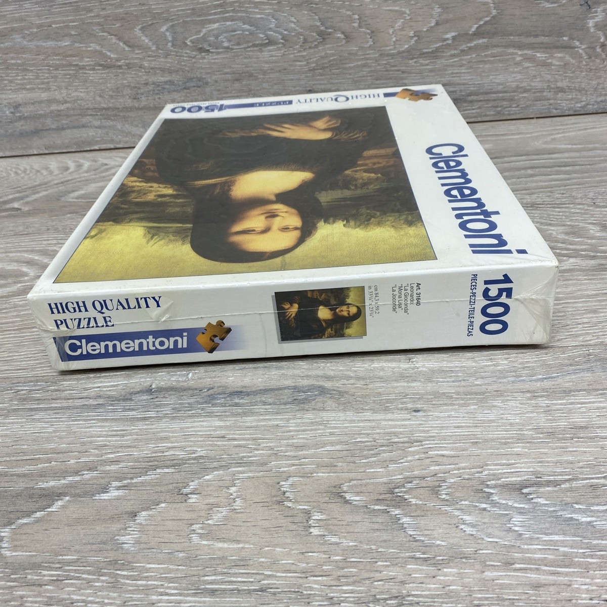 Clementoni Puzzle Leonardo MONA LISA 1500 Pieces 31640 SEALED | eBay