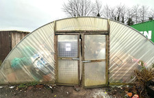 Large Commercial Polytunnel Frame - c.48ft x 22ft Professional Gardener Growing