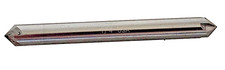USA 1/4" Solid Carbide Chamfer Mill, 4-Flute, 90 Degree Double End TiAlN Coated