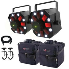 Chauvet DJ SWARM5FXILS ILS 3-in-1 LED Effect Lights Duo Pack