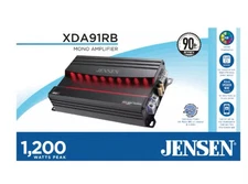 Jensen XDA91RB Class-D Mono Amplifier, 240W RMS, 1200W Peak Power Open Box