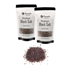 Himalayan Black Salt (Kala Namak) –  1 Pound Pouches Coarse Grain Pure, Natural