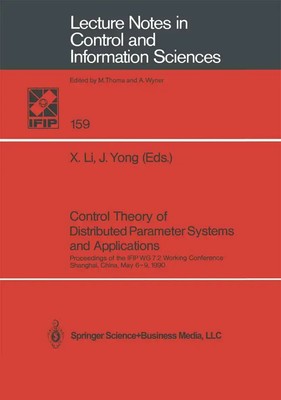 Control Theory of Distributed Parameter Systems and Applications Yong (u. a.)