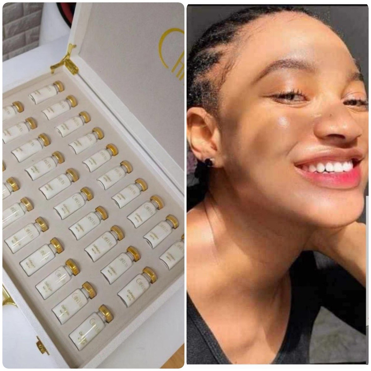 Glutathione collagen glow Duozi Small molecule Collagen Solid Drink  ORIGINAL | eBay