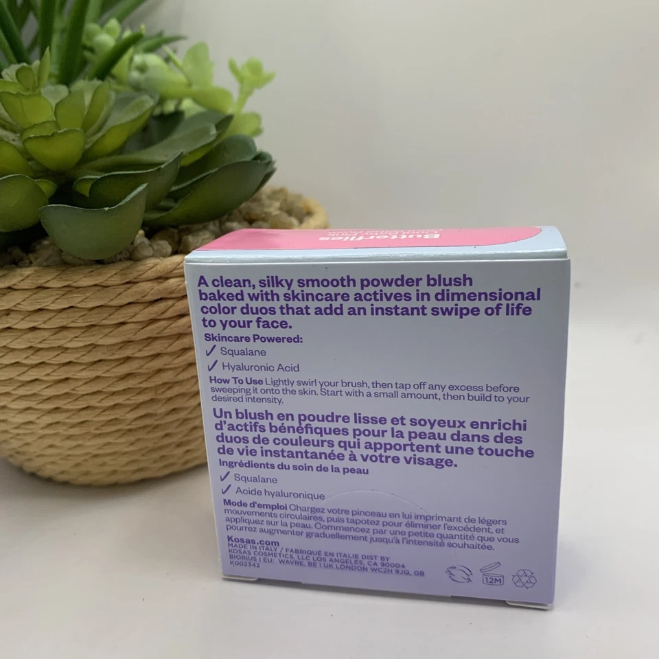 Kosas Blush is Life Baked Dimensional+Brightening Blush (Butterflies) 0.16oz - Image 2 of 4