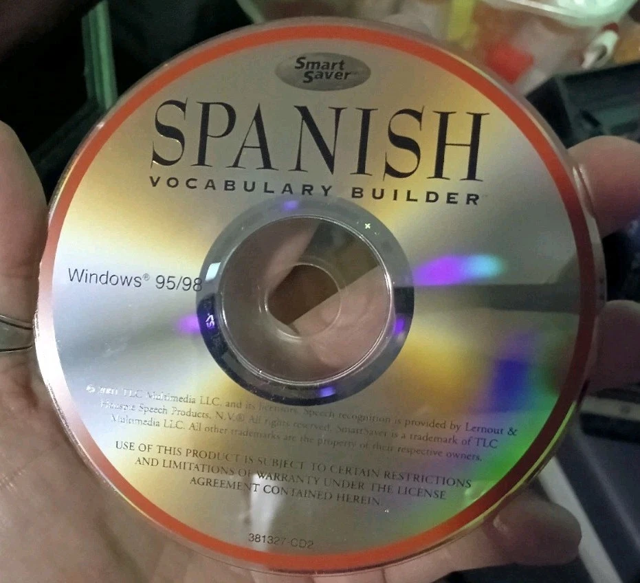 CD-ROM 2 Disc Set: Spanish To Go! Win 95/98 W/Spanish Vocab Builder Win 95/98 GC - Image 4 of 4
