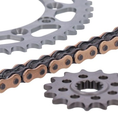 Afam, Sprocket And Chain Kit Kawasaki: 03-04 ZX 6 R ZX636 B1, B2
