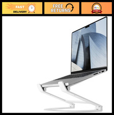Ergonomic Adjustable Aluminum Laptop Stand - Fits 10"-17" - Height Angle Flexi