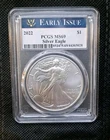 2022 (W) American Silver Eagle $1 NGC MS69 Early Release West Pt Walking Liberty