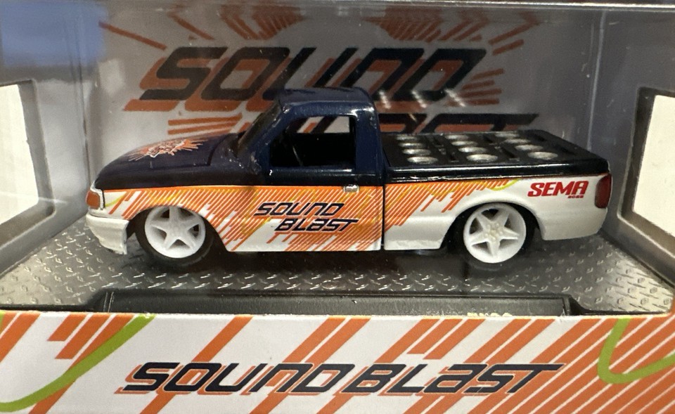 M2 Machines 2025 Sema Exclusive 1995 Ford Ranger Sound Blast Truck 