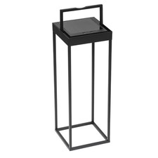 Kettler Lanterna LED quadrata aperta XL 50 cm nera
