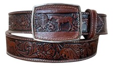 Mexican Oracion Praying Charro Cowboy Belt Buckle Hebilla Vaquero Made In Mexico