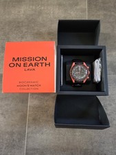 OMEGA x Swatch Bioceramic Moonswatch Mission On Earth (Lava)