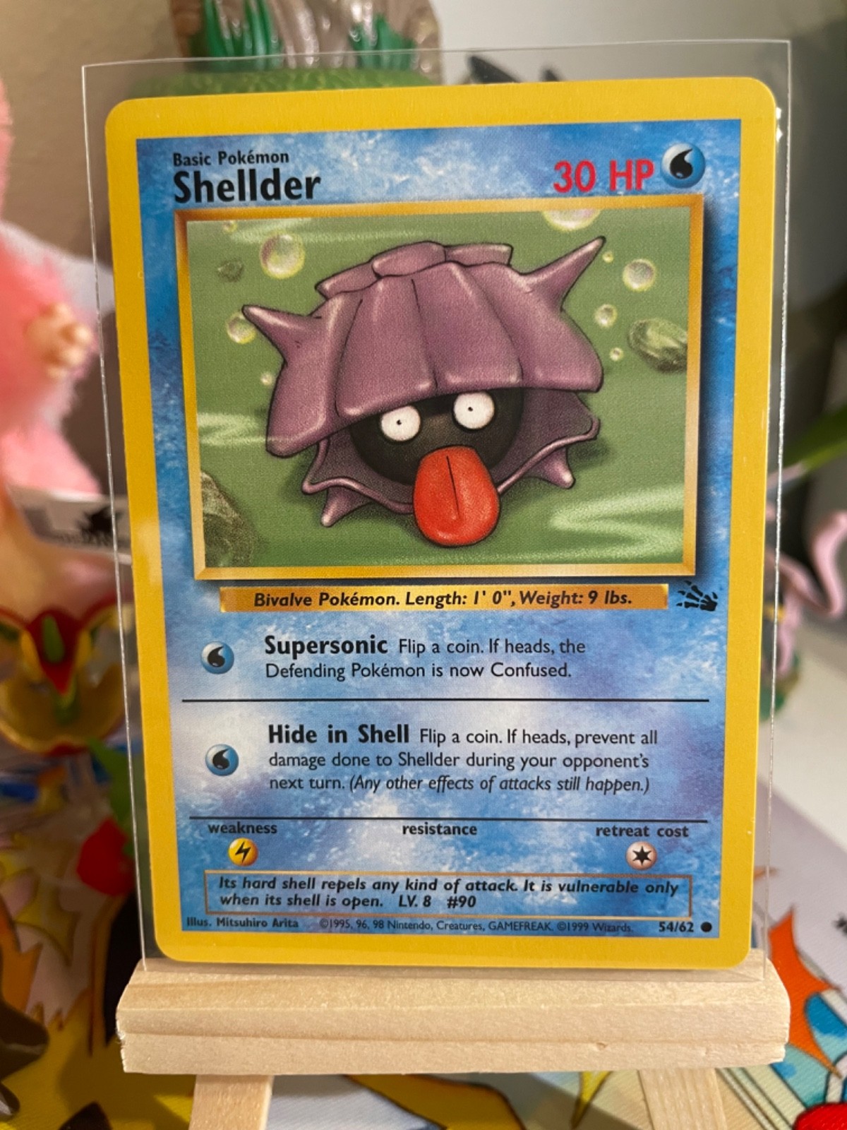 Shellder (54/62) - Fossil - Pokémon TCG - NM