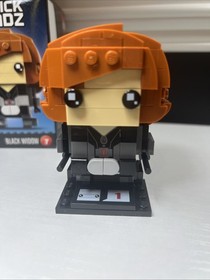 Black Widow Lego Kit 41591 Brickheadz with Box & Instruction Manual(used)open B